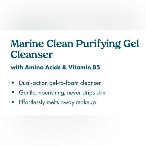 Kopari Marine Clean Purifying Gel Cleanser in Light Blue - Picture 3 of 3